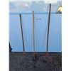 Image 1 : **Rake & (2) Hoes Up to 62", Cannot Ship