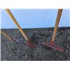 Image 2 : **Rake & (2) Hoes Up to 62", Cannot Ship