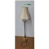 Image 1 : *Metal Floor Lamp with Fabric Shade- Powers On, Cannot Ship