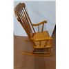 Image 2 : *Wooden Rocking Chair 43" Tall, Cannot Ship