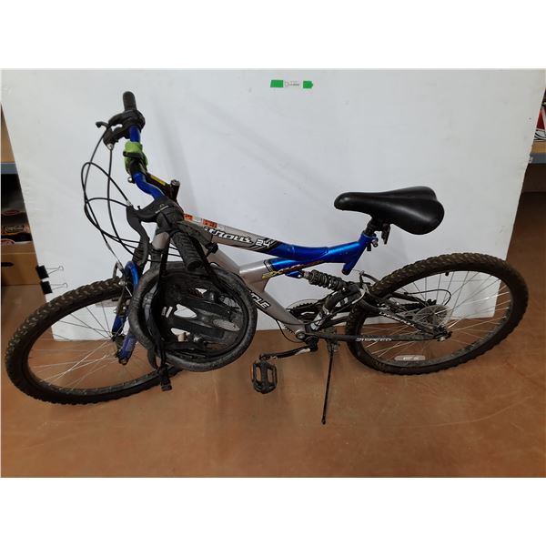 **Supercycle Mountain Bike with 24" Wheels & Helmet, Cannot Ship