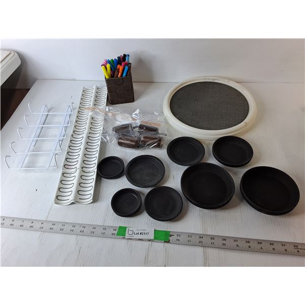 Lazy Susan, Coasters, Furniture Legs