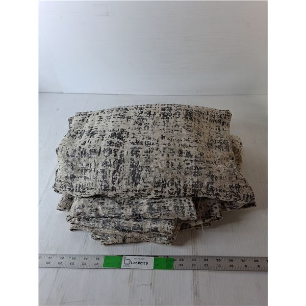 (2) Curtains Approx. 82" x 52"