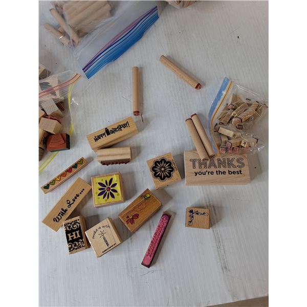 Stamps & Dollhouse Shingles