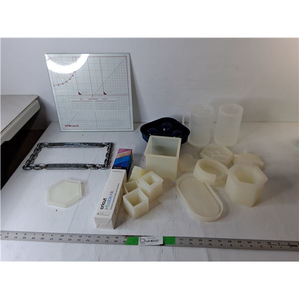 Freezer Mugs, License Plate Border, Transfer Sheets, Misc.