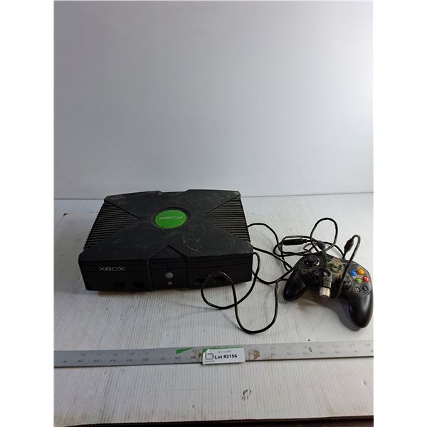 X-Box/ Controller ( Needs Attachment And Plug In Cords)As Is