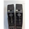 Image 5 : (2) Bass Drum Pedals For Carlsbro Electronic Drum Kit / Cords