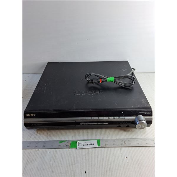 Sony S-Master Digital Amplifier/ CD Player (Powers On, But May Need Some Repair) As Is