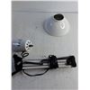 Image 5 : Light Fixture 11" x 6.5"/ Plug In Folding Arm Light (Powers On- Light Bulb Needed)