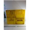 Image 1 : *(4) Yellow Dairyland Plastic Milk Crates  13" x 13" x 11"