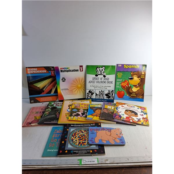 (14) Assorted Kids Books - Learning Activities/ Stories/ Colouring