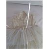 Image 3 : *Shadow Box Of Baby Christening Gown 35" x 35" x 5" - As Is