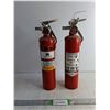 Image 1 : (2) Fire Extinguishers 14" Tall