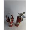 Image 2 : (2) Fire Extinguishers 14" Tall