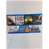 Image 2 : Blue Ray Movie Discs - 7 Unsealed, 2 Sealed -