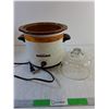 Image 1 : Rival Crock-Pot  - Missing Lid, Powers On. Misc Glass Cover - PICK UP ONLY