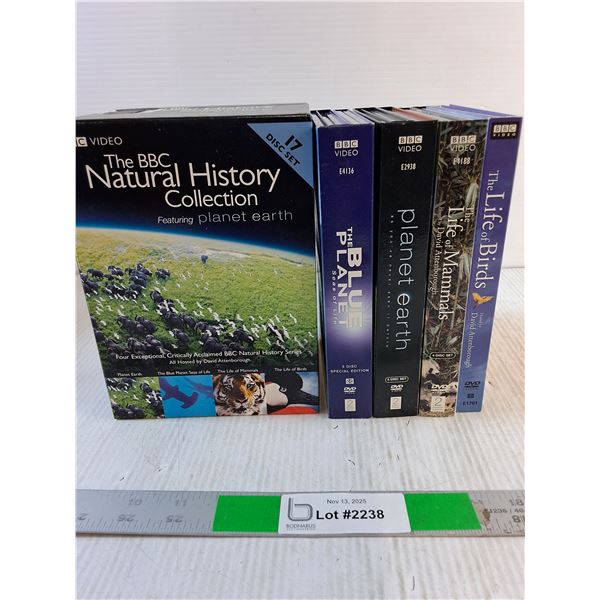 Complete DVD Box Set BBC Natural History Collection - Not Tested