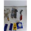 Image 3 : Hose Clamp Assortment,  HNBR O-Ring Assortment, LED Flashlight, Wire Brush, Misc