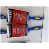 Image 2 : (6) 3" Polyester Paint Brushes