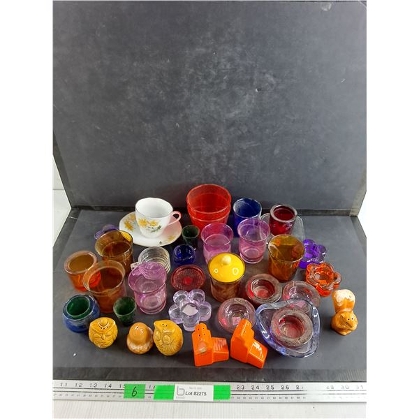 Tea Candle Holders, Salt & Pepper Shakers, Cups, Tea Cup & Saucer Decor