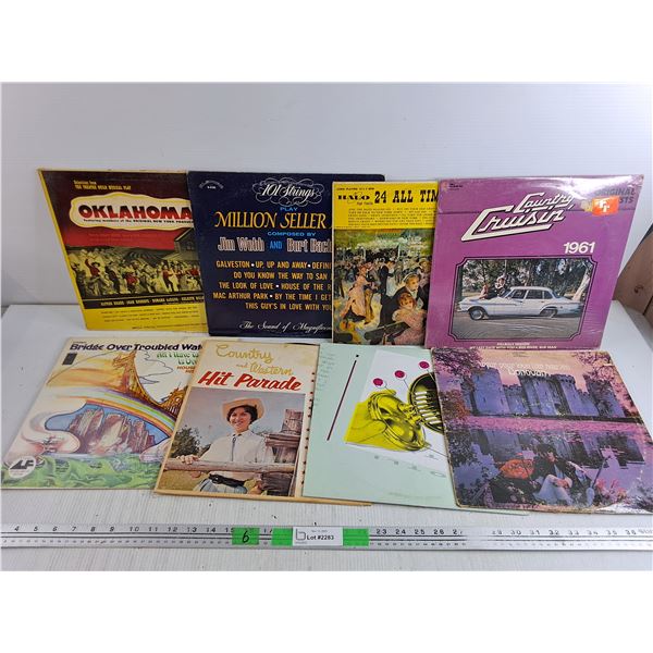 Vinyl Records - Oklahoma, Country Cruisin', Bridge Over Troubled Water