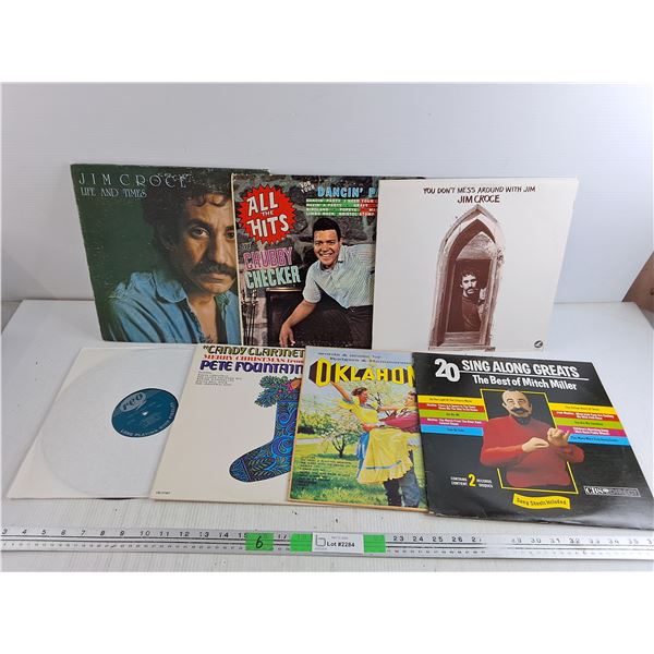 Vinyl Records - Jim Croce, Oklahoma, Chubby Checker