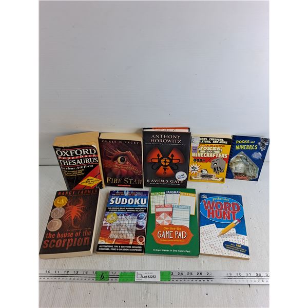 Books - Jokes for Minecraft Minecrafters, Rocks & Minerals, Sudoku