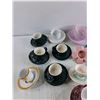 Image 2 : Ceramic Tea Cup & Saucer Decorations, Tea Candle Holders