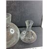 Image 3 : (2) Glass Vases 10" & 8" - PICK UP