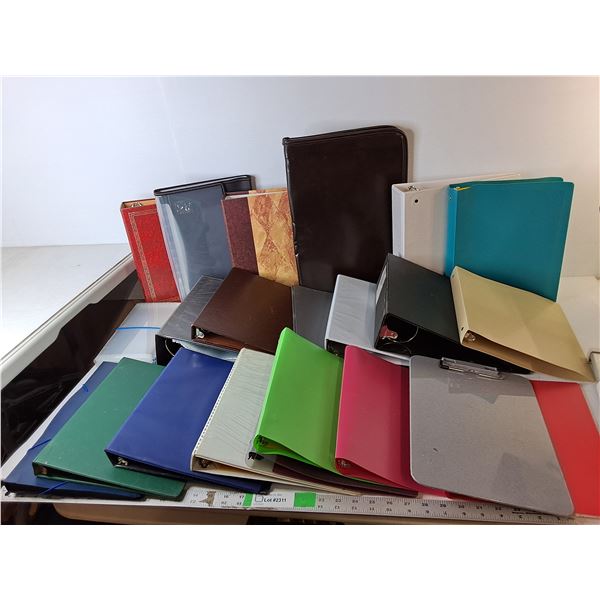 Binders, Duotangs, Clipboard, Photo Albums. Cannot Ship