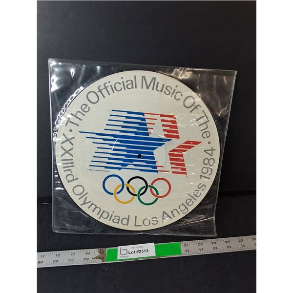 1984 Olympics Autographed Record