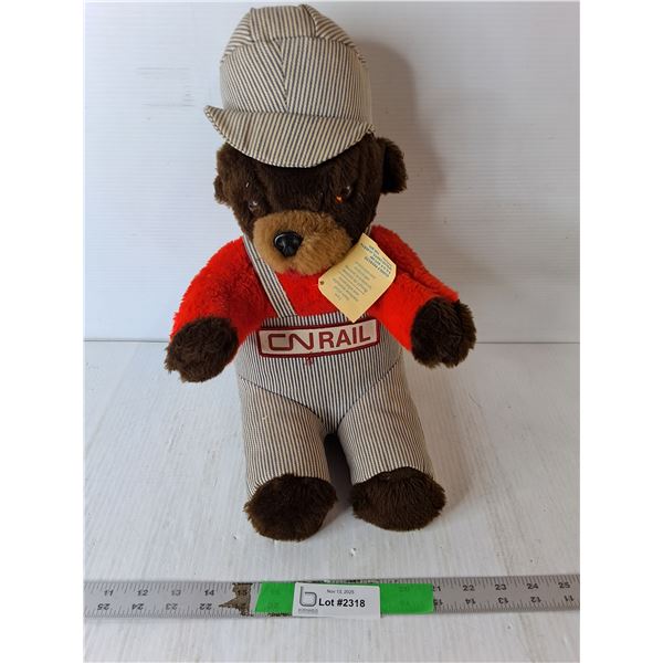 Vintage Oscar CN Rail Mascot Stuffie