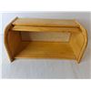 Image 2 : Wooden Bread Box 15.75" x 9" x 7.5"- As Is