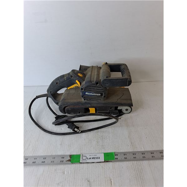 Mastercraft Electric Sander- Powers On
