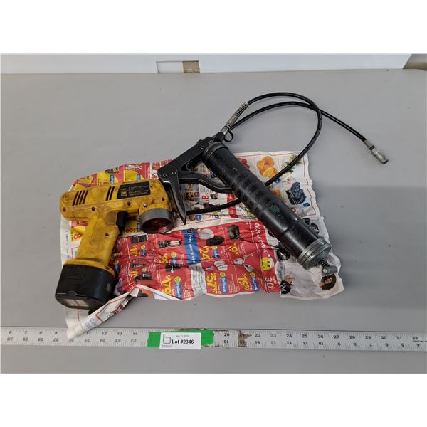 (2) Grease Guns- Power Fist, Other
