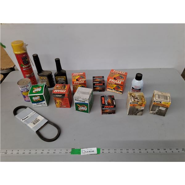 Engine Filters, Foam Sealant, Starting Fluid, Misc. 1/2 Full to Full, Cannot Ship