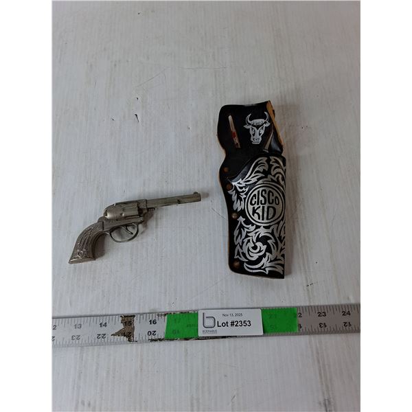 Metal Toy Gun 6" & Holster