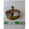 Image 1 : Brass Decorative Crown 7.25" Diameter