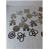 Image 3 : Miscellaneous Metal Laser Cutouts  up to 4"