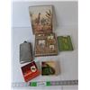 Image 1 : Safari Stationary Set, Vintage Throat Atomizer & Canteen, Journal