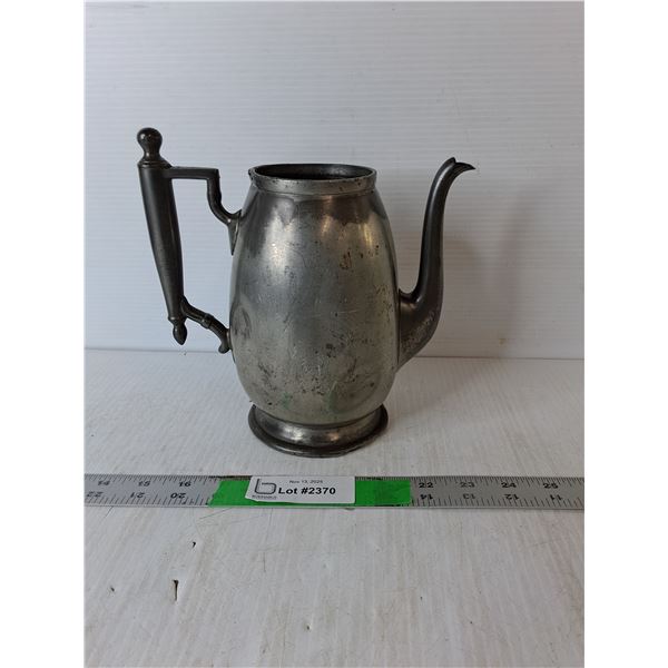 Pewter Kettle 8", No Lid