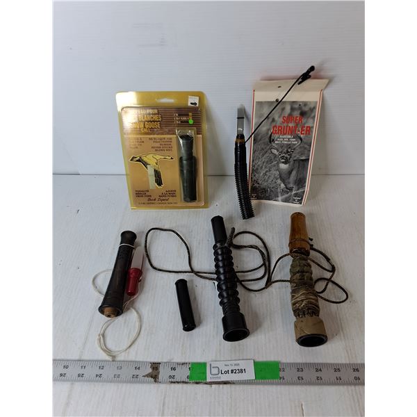 Hunting Call Tools- Deer, Goose