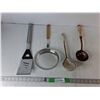 Image 1 : Kitchen Tools- Ladles, Sifter, Flipper
