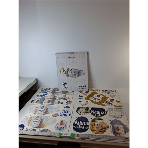 Natural Light Beer Cardboard Cutouts