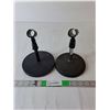 Image 1 : (2) Desktop Microphone Stands