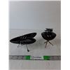 Image 1 : Lighter & Ashtray with Stands