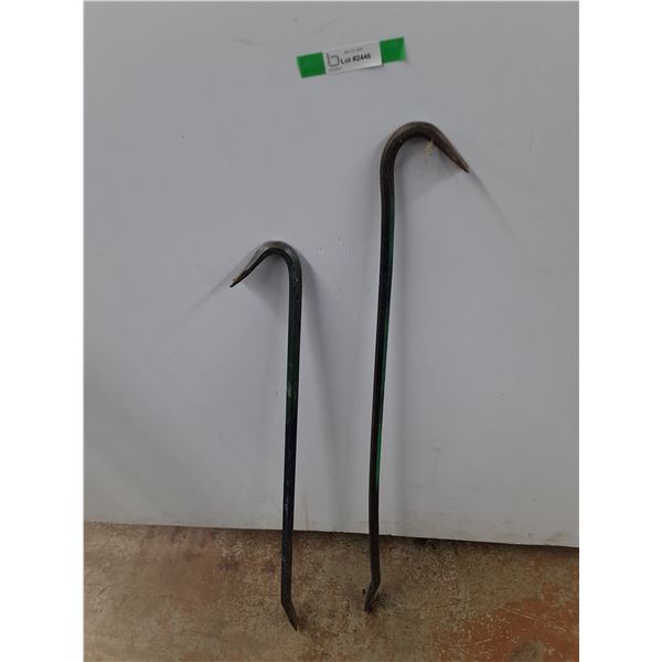 *(2) Crowbars 30" & 35", Cannot Ship