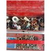 Image 3 : Copper Fittings, Metal Tool Box 6" x 16" x 6", Misc, Pickup Preferred
