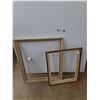 Image 1 : *(2) Wooden Picture Frames 34" x 28" &  28" x 22", Cannot Ship