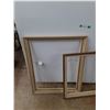 Image 2 : *(2) Wooden Picture Frames 34" x 28" &  28" x 22", Cannot Ship